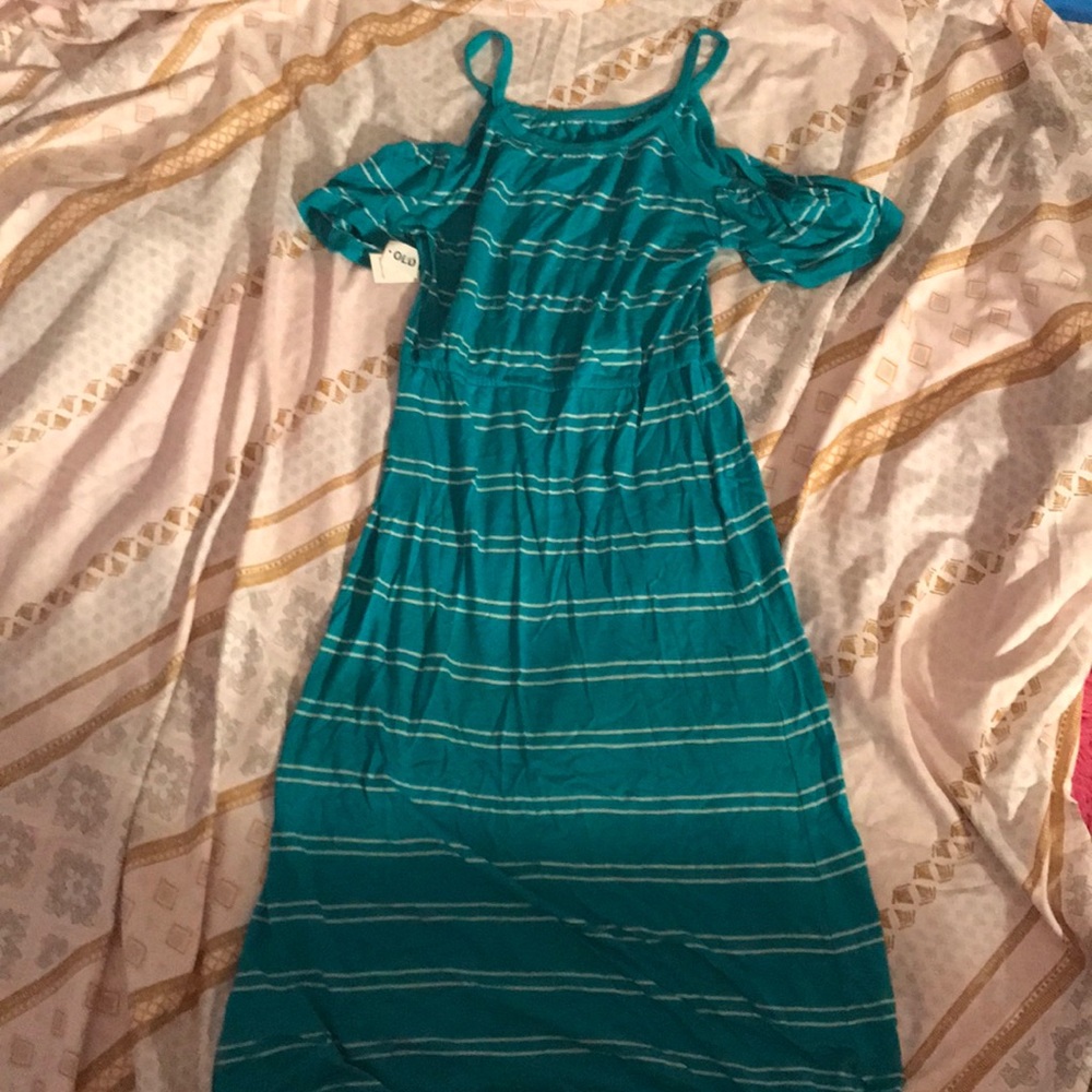 Cold shoulder dress